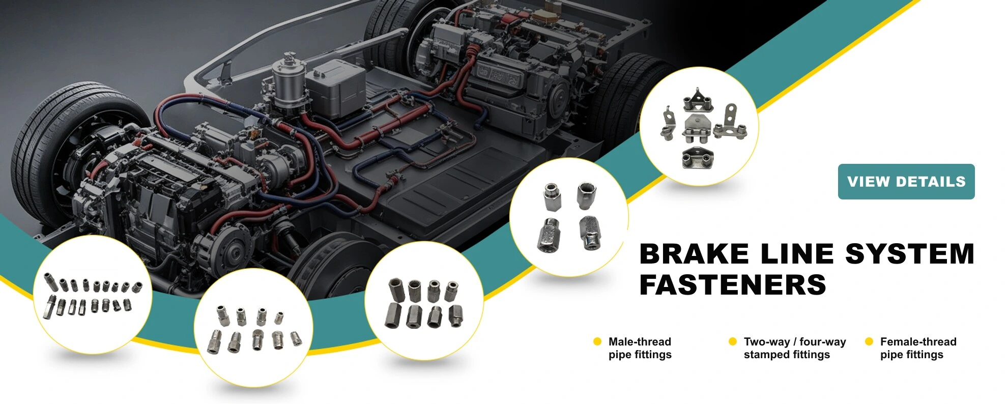 Brake Line Fasteners